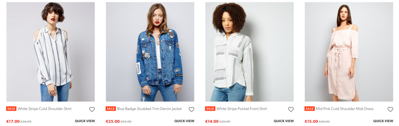 New Look New Look: Sale up to 50% off clothing, accessories and footwear