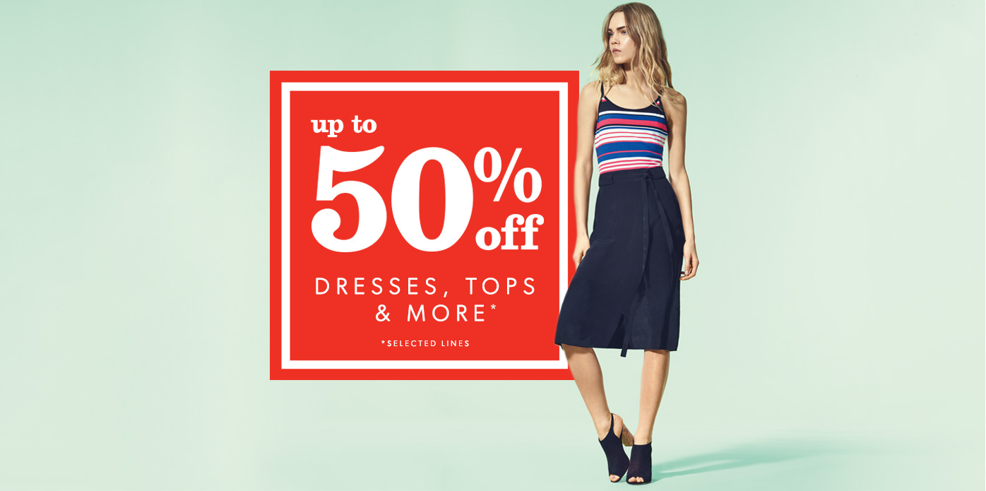 New Look: sale up to 50% off