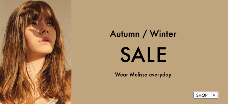 NONNON: Autumn / Winter Sale up to 70% off Melissa shoes