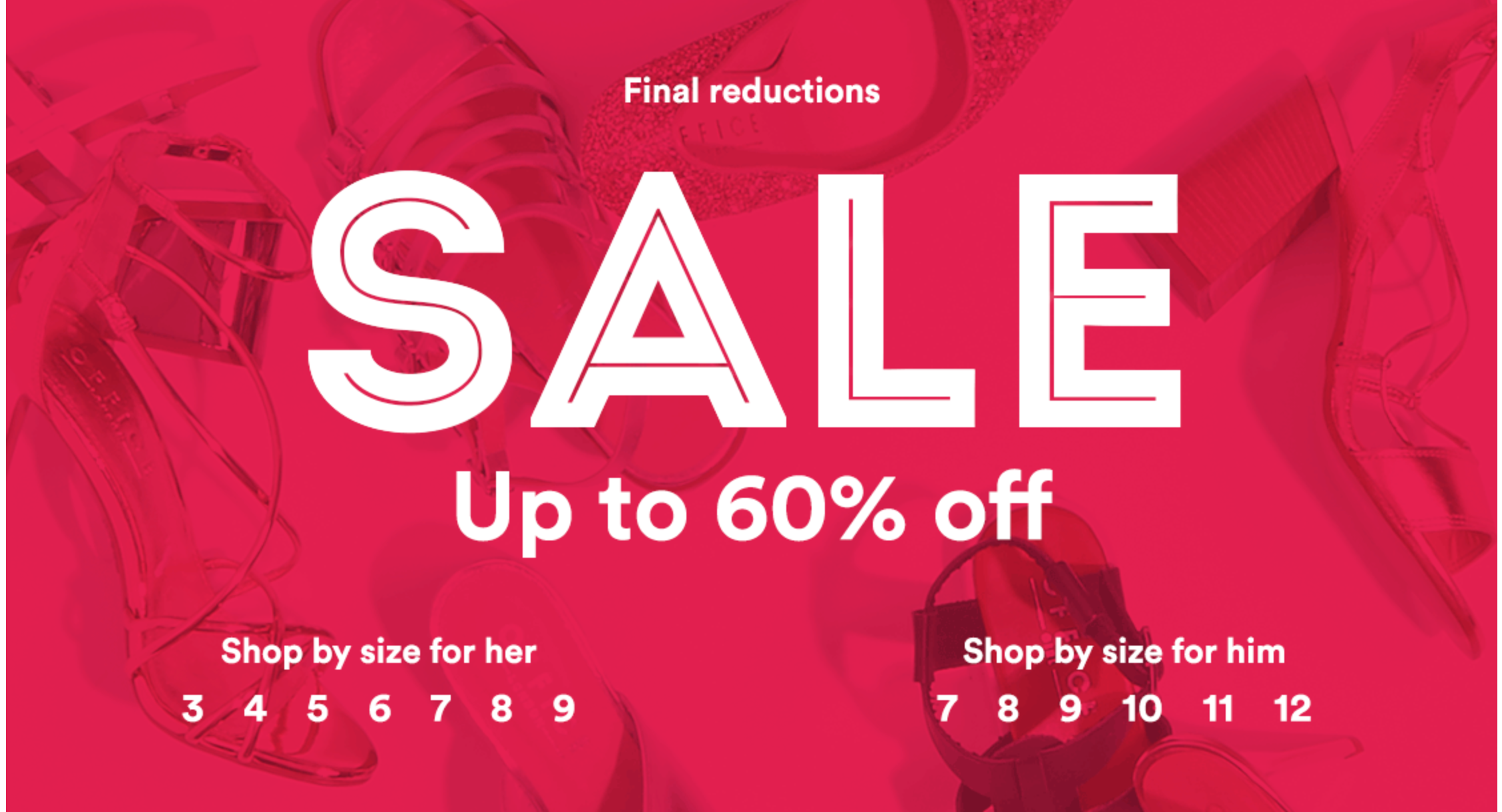Office Shoes: sale up to 60% off