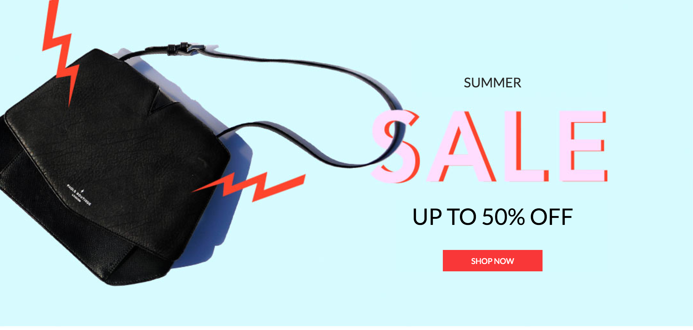 Pauls Boutique: Summer Sale up to 50% off handbags and purses