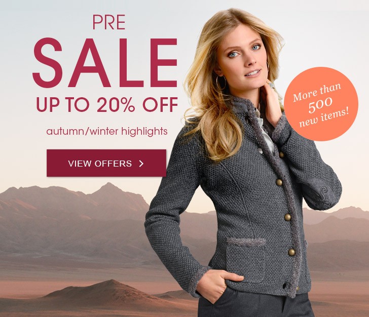 Peter Hahn: up to 20% off autumn / winter highlights