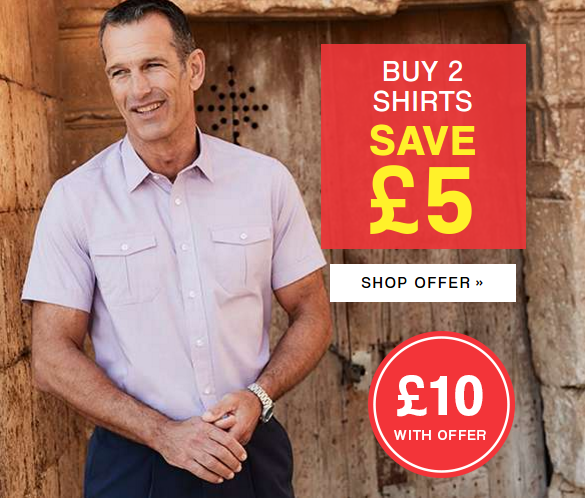 Premier Man: buy two shirts and save £5
