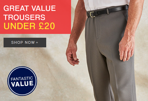 Premier Man: great value trousers under £20