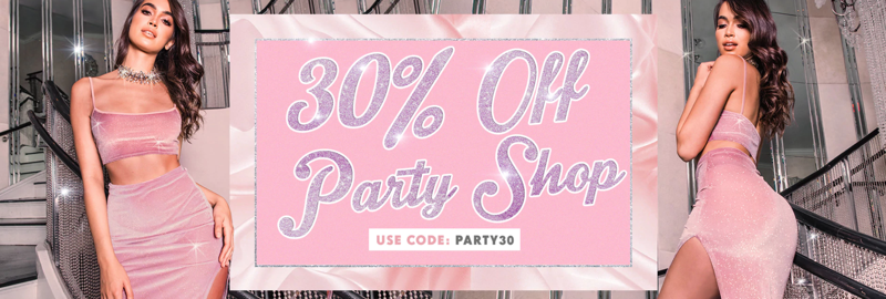 PrettyLittleThing: 30% off partywear