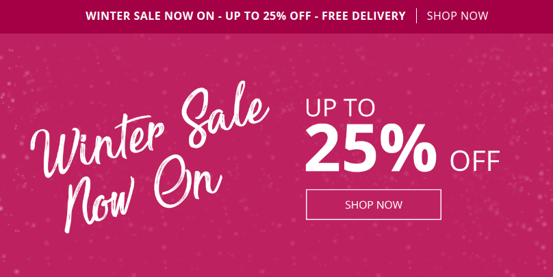 QP Jewellers: Winter Sale up to 25% off jewellery