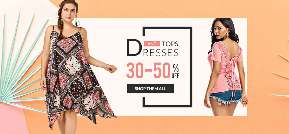 RoseGal: Sale up to 50% off tops and dresses