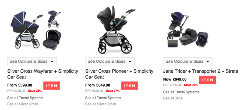 Samuel Johnston: Sale up to 87% off baby products
