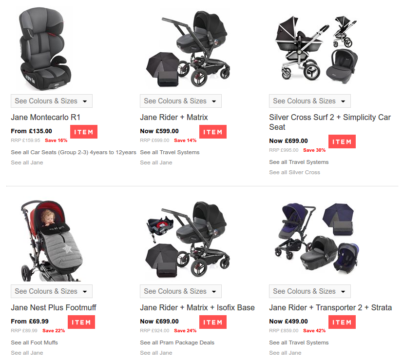 Samuel Johnston: Sale up to 87% off Baby Products