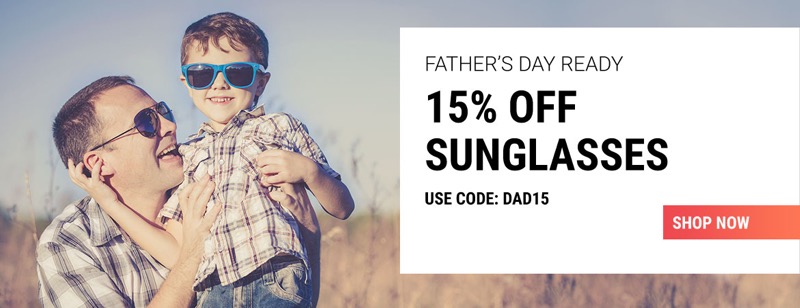 Sunglasses Shop: 15% off sunglasses
