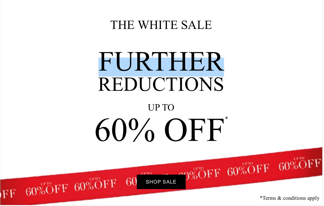 The White Company: sale up to 60% off