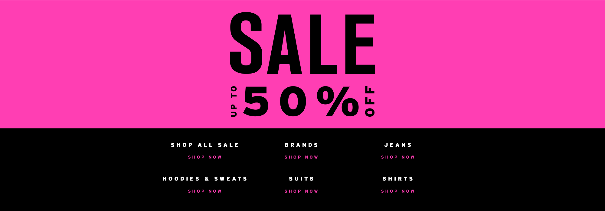 Topman: Sale up to 50% off men's fashion