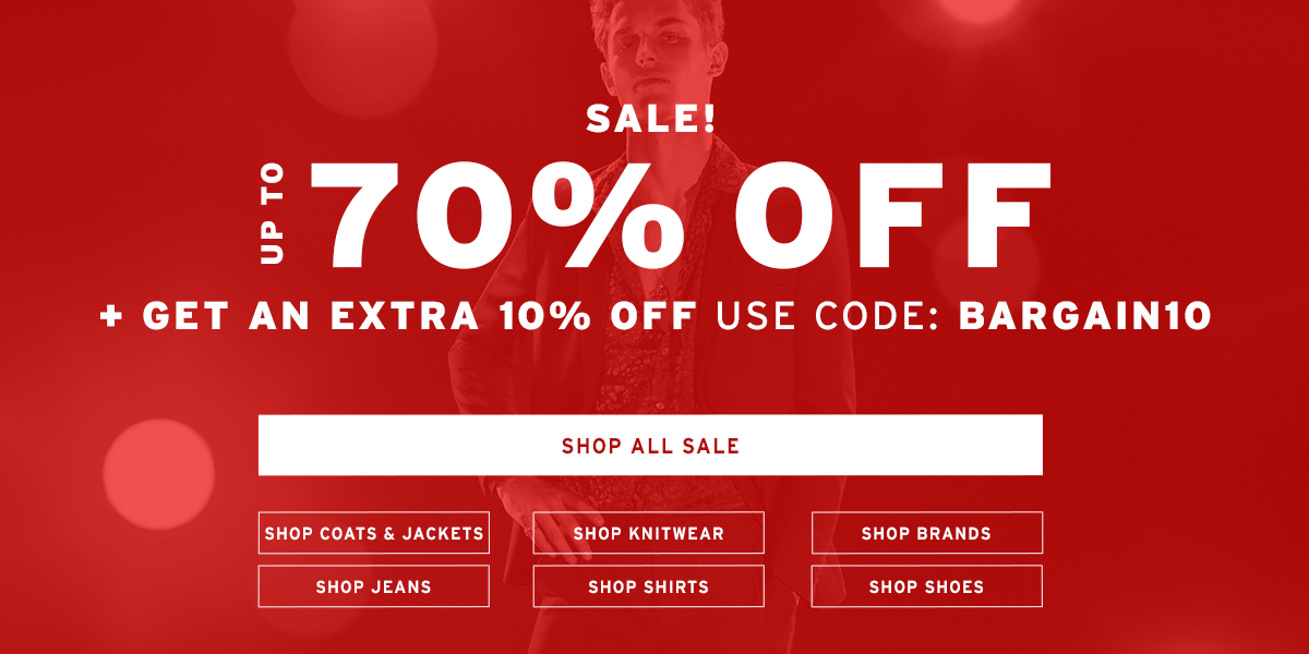 Topman: Sale up to 70% off mens fashion