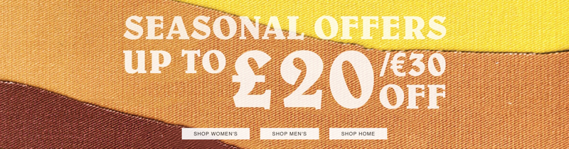 Urban Outfitters: Seasonal Offers up to 20% off