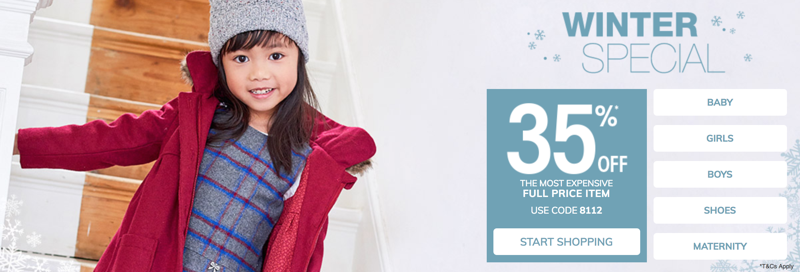 Vertbaudet: 35% off baby, kids and children clothing
