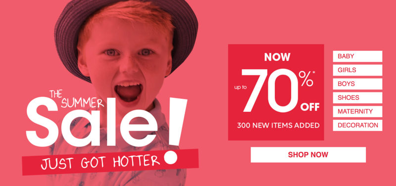 Vertbaudet: Sale up to 70% off baby, kids and children clothes
