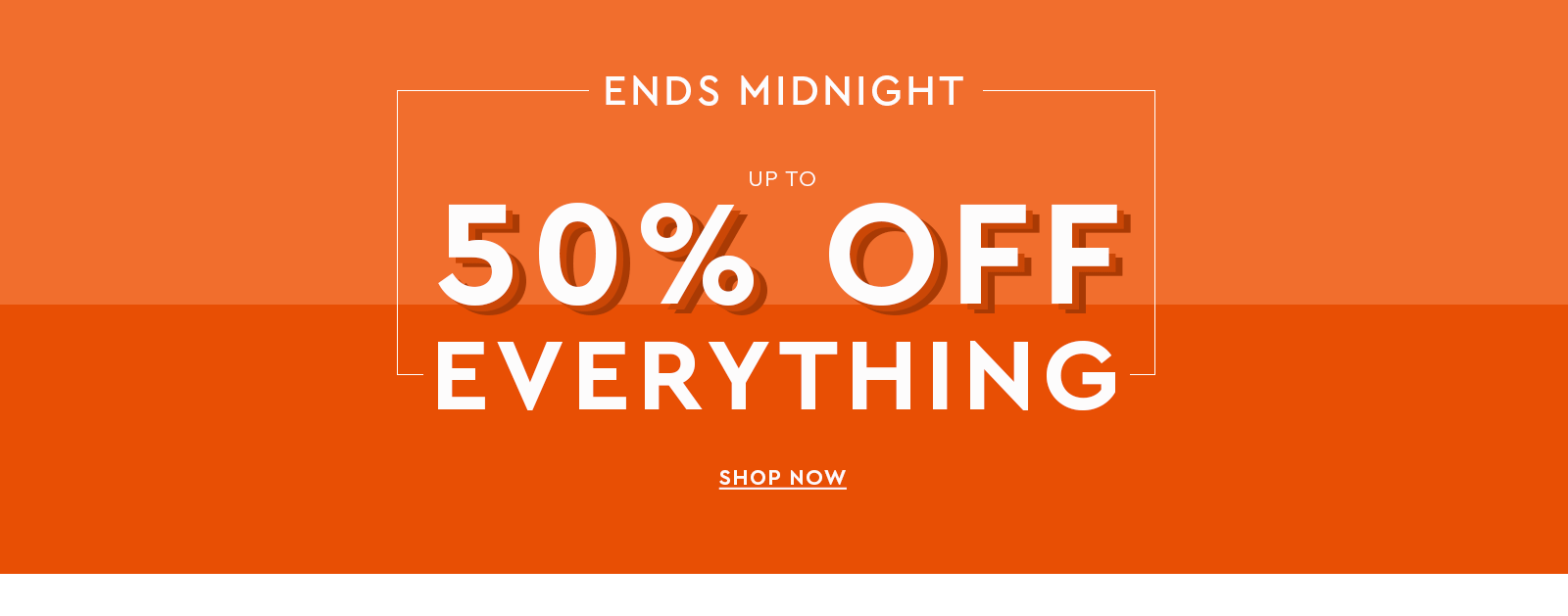 Wallis: up to 50% off everything