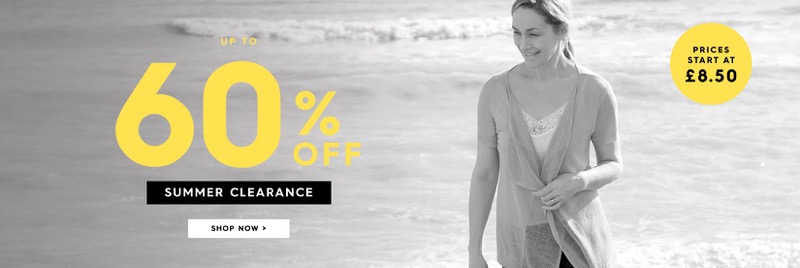 Woolovers Woolovers: Summer Clearance up to 60% off women and men fashion