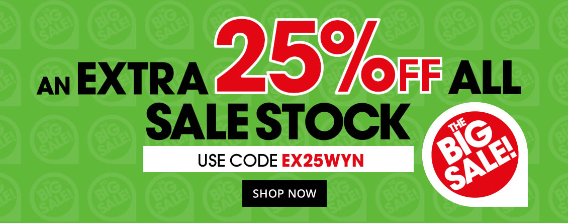 Wynsors: an extra 25% off mens, womens and kid shoes