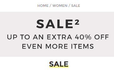 Yoox: up to an extra 40% off many items