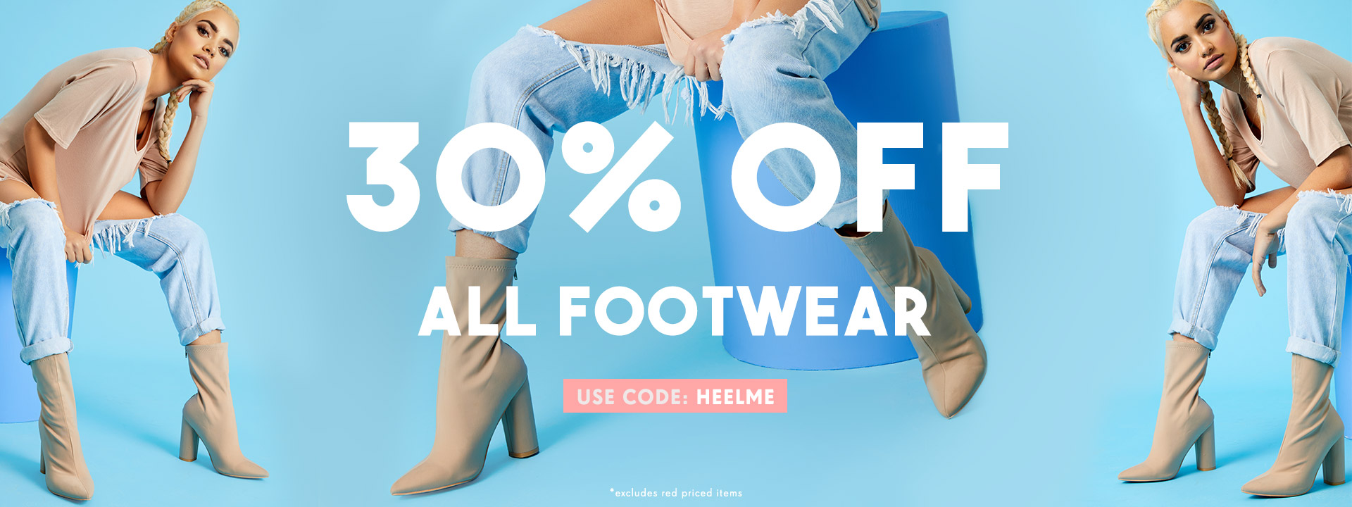 Pretty Little Thing: 30% off all footwear