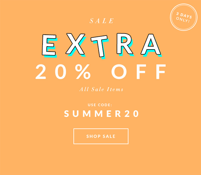 alexandalexa: Extra 20% off for all Sale
