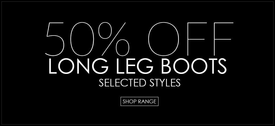 Jones Boot Maker: 50% off long leg boots