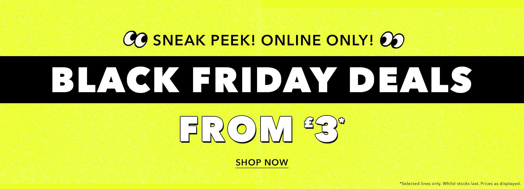 Black Friday Forever 21: selected lines from £3