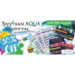 Crafters Companion: up to 30% off Spectrum Aqua products Crafters Companion: up to 30% off Spectrum Aqua products