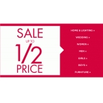 BHS: sale up to 50% off BHS: sale up to 50% off