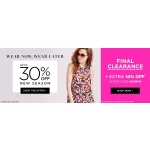 Dorothy Perkins: up to 30% off for new seasons Dorothy Perkins: up to 30% off for new seasons
