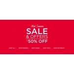 Dorothy Perkins: Mid Season Sale up to 50% off Dorothy Perkins: Mid Season Sale up to 50% off
