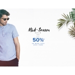 Menlook: Mid Season Sale up to 50% off Menlook: Mid Season Sale up to 50% off