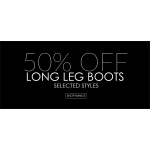 Jones Boot Maker: 50% off long leg boots Jones Boot Maker: 50% off long leg boots