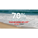 Forever 21: summer sale up to 70% Forever 21: summer sale up to 70%